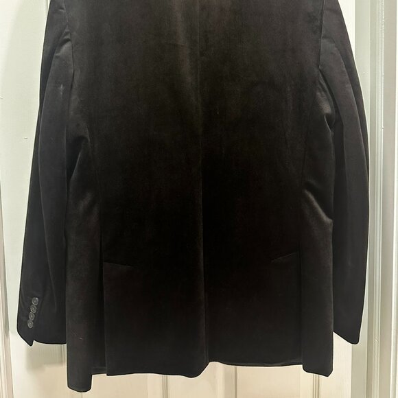 I.N.C. International Concepts Men's Velvet Jacket ‘Black’, Men's size Large - Picture 7 of 7